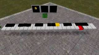 GMOD piano - Bubble Bobble