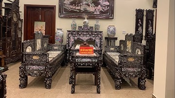 Trường kỷ tam sơn khảm ốc xà cừ đỉnh nhất Việt Nam