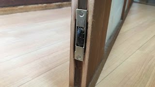 建具修理（Vレール取付・戸車取替）　栃木県小山市H様邸住宅