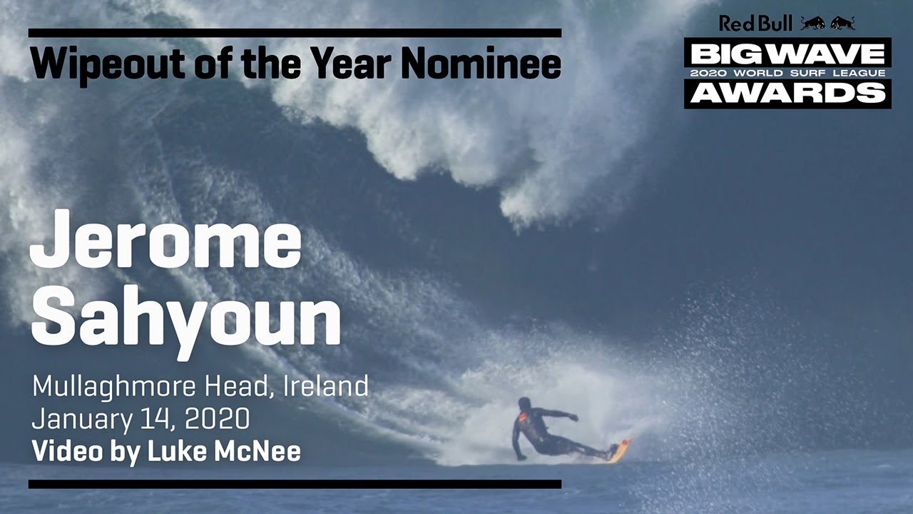 Jerome Sahyoun at Mullaghmore | WIPEOUT OF THE YEAR AWARD NOMINEES