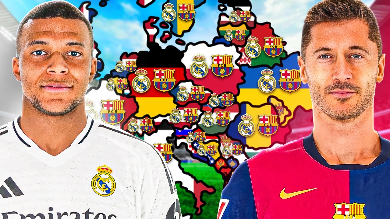 Real Madrid vs Barcelona, But in Every League on FC25!
