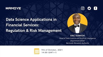 Hamoye Webinar Series: Data Science Applications in Financial Services- Regulation & Risk Management