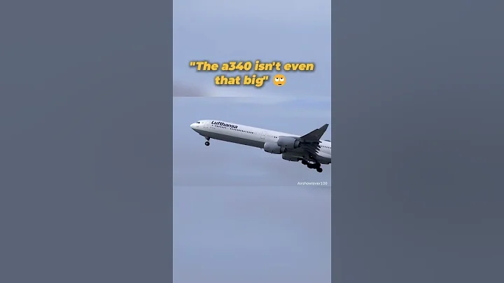 The A340 Is NOT As Big As You Think! 😳✈️