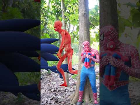 Spiderman Ka Piche Alien Viral Spiderman Shorts