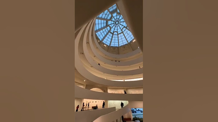 A quick tour of the Guggenheim Museum, New York