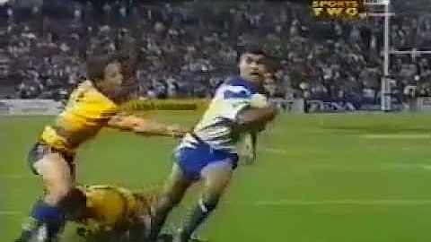 Rod Silva Try 1999 Rd15 Canterbury v Parramatta