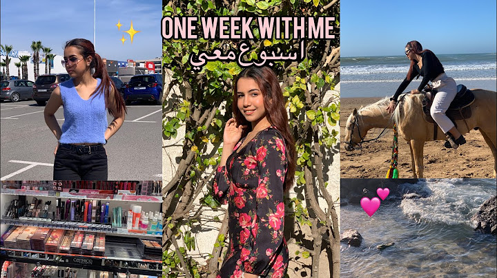 A week with me  | اسبوع معايا السفر و البحر 💕
