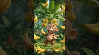 🐒🍌 The Greedy Monkey & The Magical Banana! ✨🌳