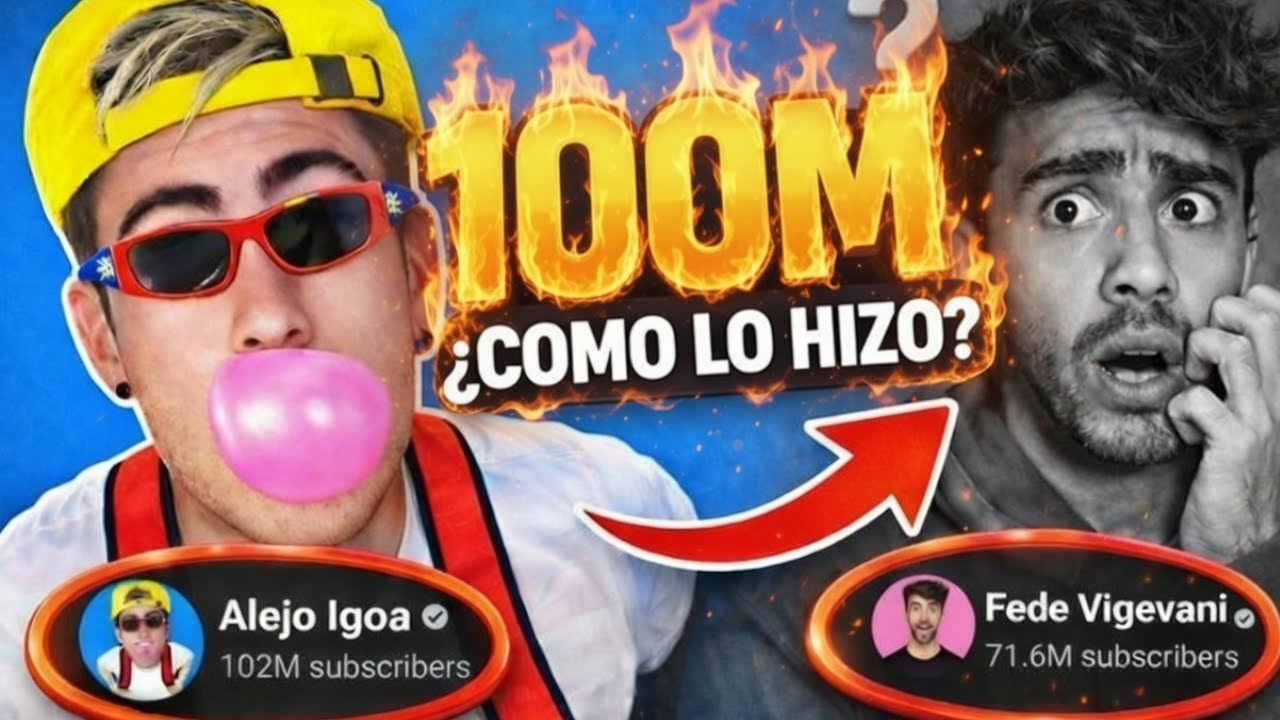 NADIE lo conoce pero TIENE 100 MILLONES de suscriptores...