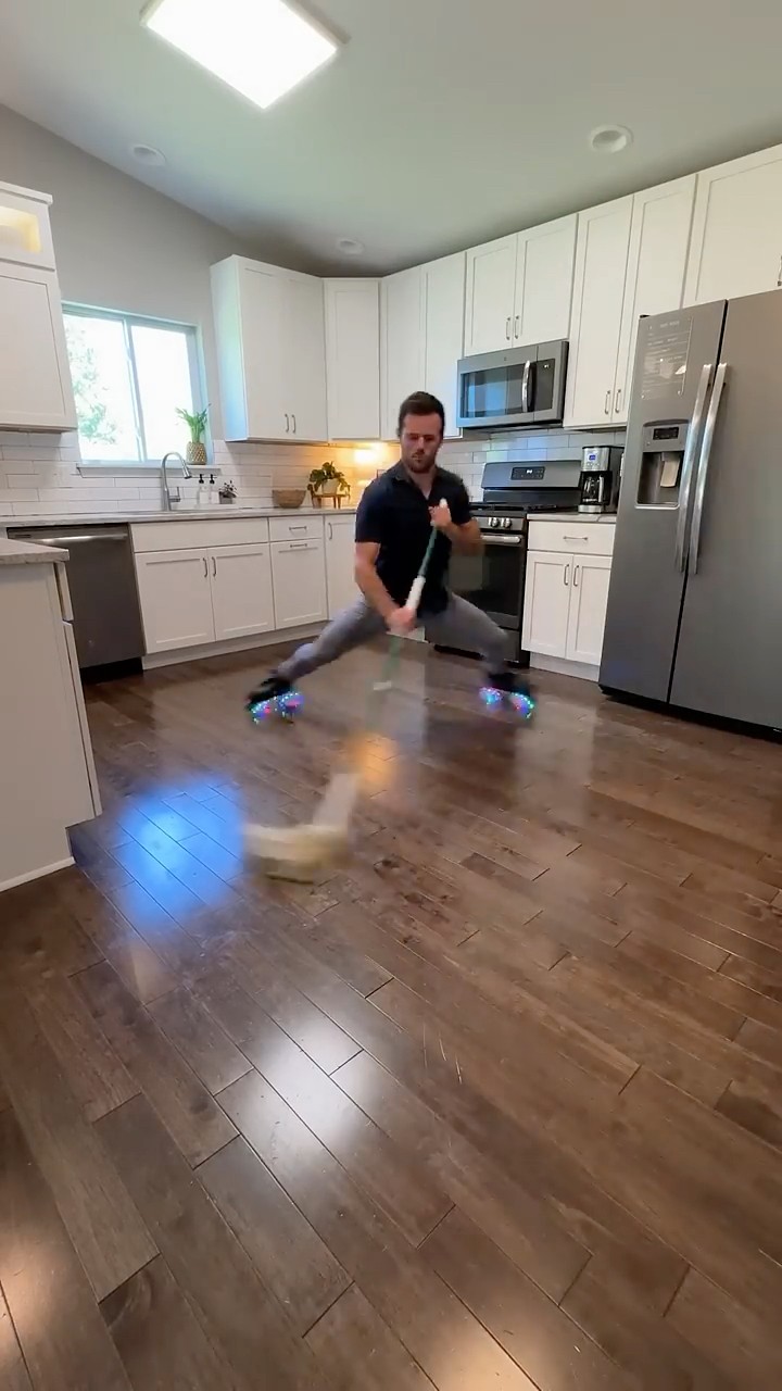 If people roller-skated instead of walked.