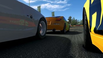 Playing Real Racing 3 with Dualshock4 Controller(Cinematic Shots)