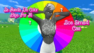 ¿PODRE CREAR UN SIMS USANDO SOLO UN COLOR?🌈Los Sims 4