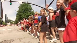Carolina Hurricanes Stanley Cup victory parade draws citys largest for a parade