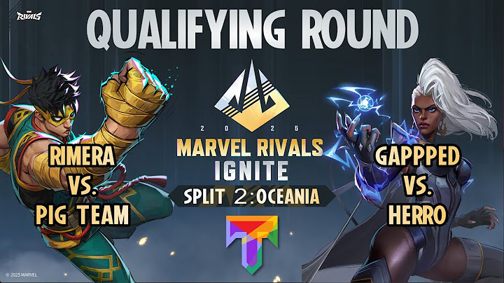 RIMERA vs. Pig Team / Gappped vs. herro - Marvel Rivals Ignite: Oceania Open Qualifier #2
