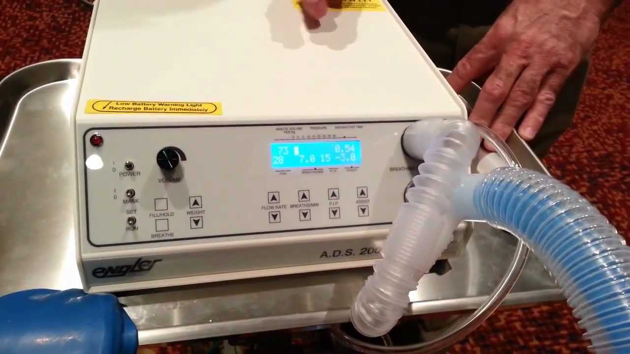 Demonstration: Engler ADS 2000 Veterinary Anesthesia Delivery System 