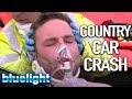 Countryside Car CRASH (Helicopter Rescue) | Air Ambulance ER | Blue Light: Police & Emergency