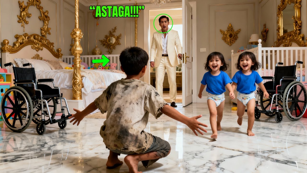 AYAH MILIARDER cek CCTV untuk Tangkap kesalahan Dirumah, Malah Melihat keajaiban mustahil 2 anaknya