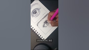 HOW TO DRAW AN EYE USING POINTILLISM TECHNIQUE | RENZ MICKO