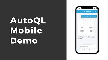 AutoQL by Chata.ai Mobile Demo