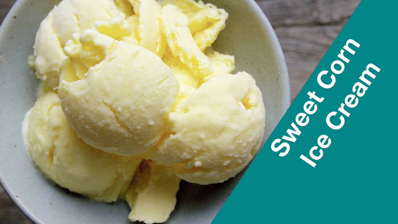 How To MAKE Sweet Corn Ice Cream | Glen And Friends Cooking