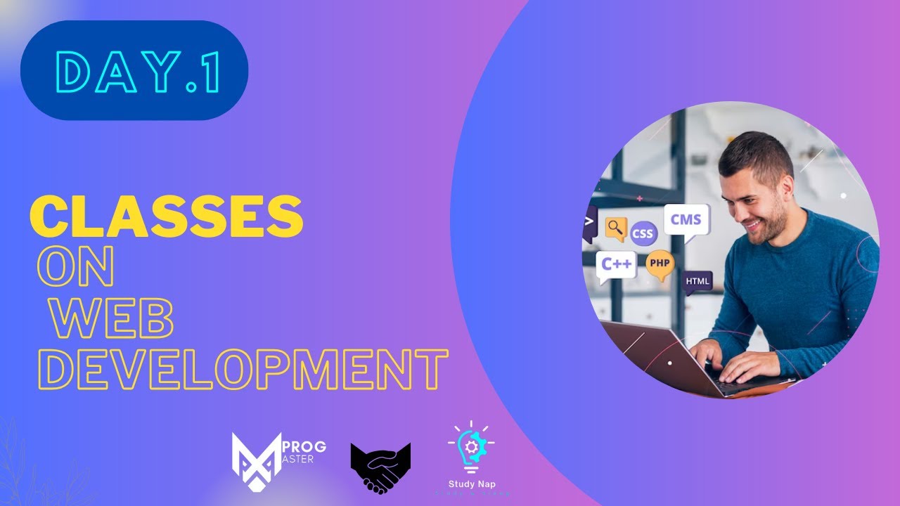 Web development day 1 class free classes for students # ...