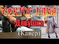 Сектор Газа - &quot;Девушка&quot; (кавер) гитары звучат свои,ударные,бас,вокал,синтезатор вырезаны с оригинала