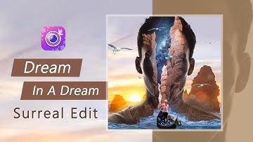 Dream In A Dream ⛵ Into the Unknown ⭐ | YouCam Perfect App Surreal Photo Editing Tutorial