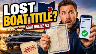 How to get a boat title replacement online in Ohio