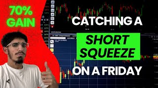 Catching a 70% Short SQUEEZE On Friday (Big Win)