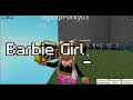 Barbie girl  aqua id roblox