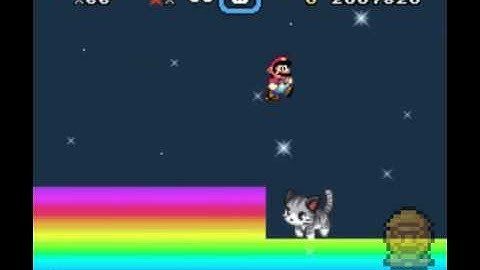 Smw Custom Level - Pop-Tart Cat Stage