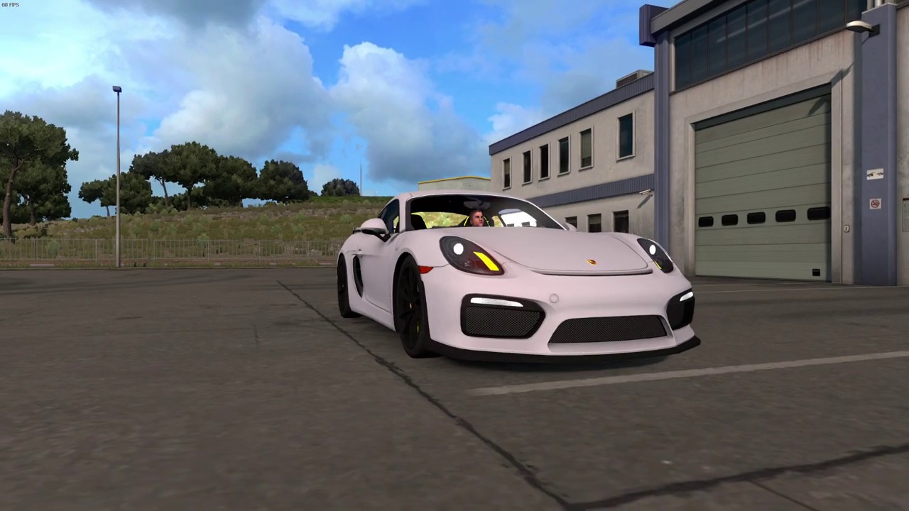 ETS2 MOD, PORSCHE CAYMAN GT4 2016 YouTube