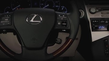 2010 Lexus RX 350 Steering Wheel-Mounted Controls