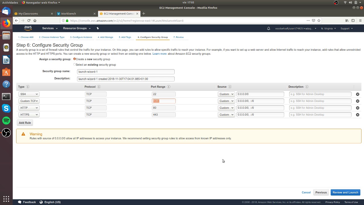 Crear una instancia EC2 en AWS - YouTube