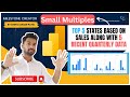 Calculate TOP 5 States Based On Sales, Along With 5 Recent Quarterly Data || SMALL MULTIPLES