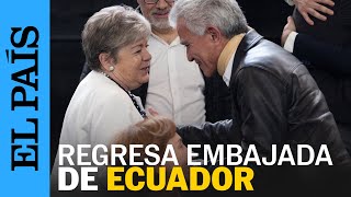 MÉXICO | Regresan los diplomáticos expulsados de Ecuador | EL PAÍS