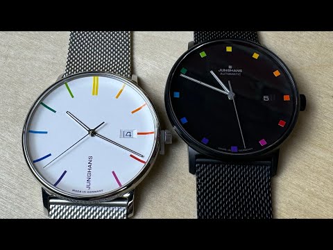 Junghans From A/Quartz 100 Anniversary Bauhaus - YouTube