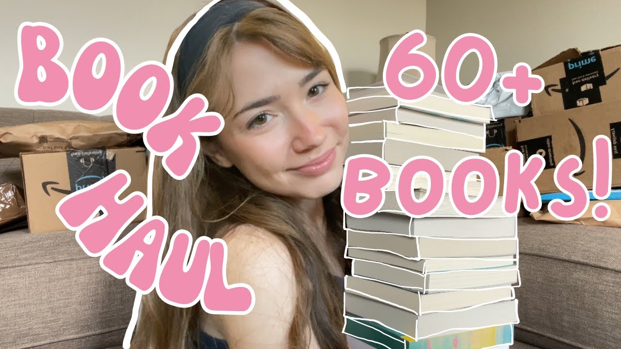 HUGE Amazon book unboxing haul + barns and noble book haul! SO MANY