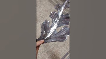 Forged My First Acanthus Leaf - All Done By Hammer and Hardy Tools