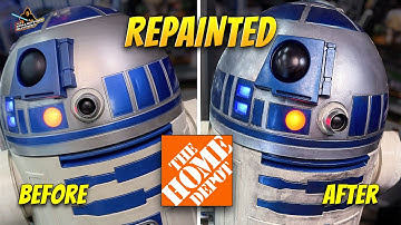 I Repainted Home Depots R2-D2 and WOW!