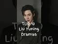 Top 10 Liu Yuning Roles Ranked | From Idol to Icon! #cdramashorts #cdrama