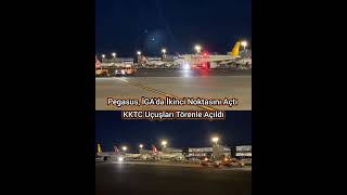 Pegasus, İGA - KKTC Uçuşlarına Başladı