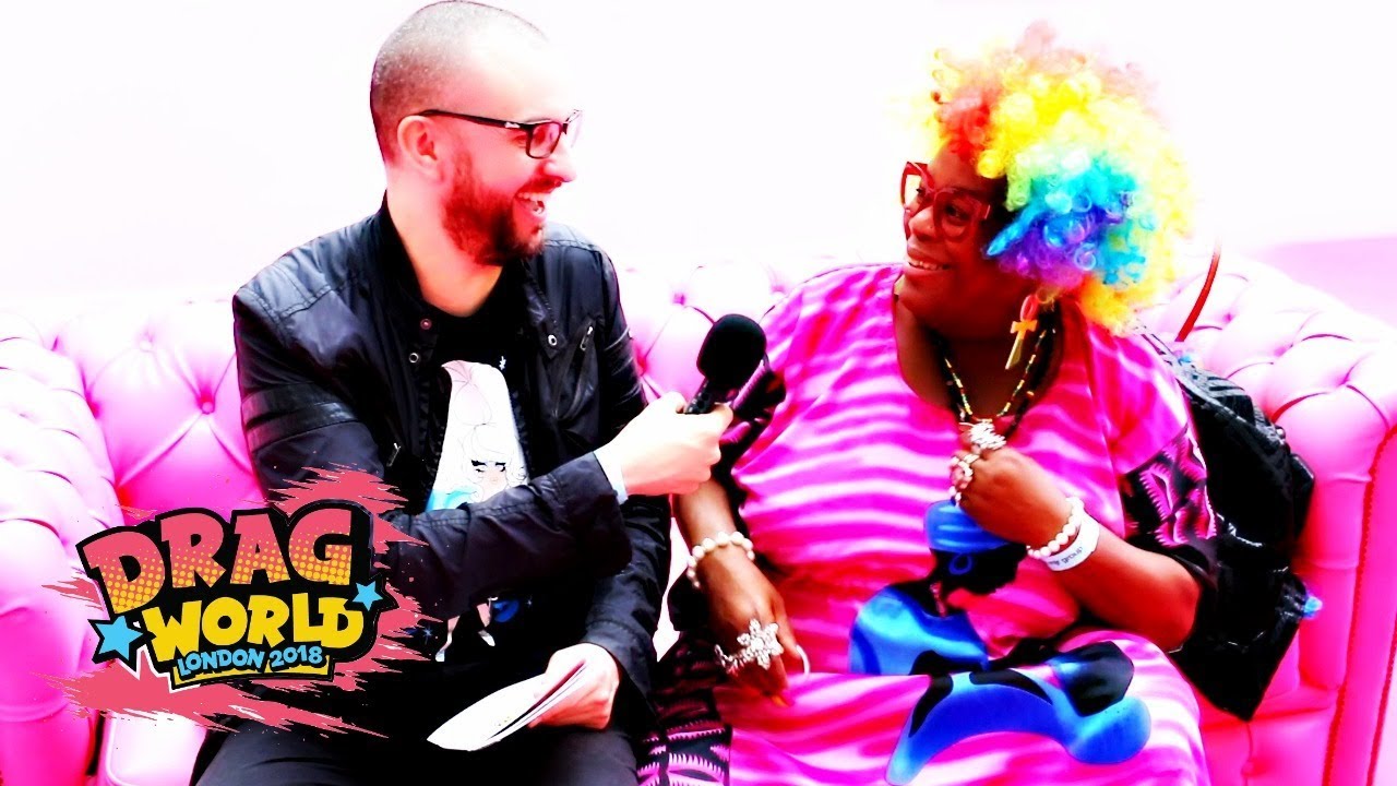 GOGGLEBOX Star Sandra at Drag World 2018 Interview YouTube