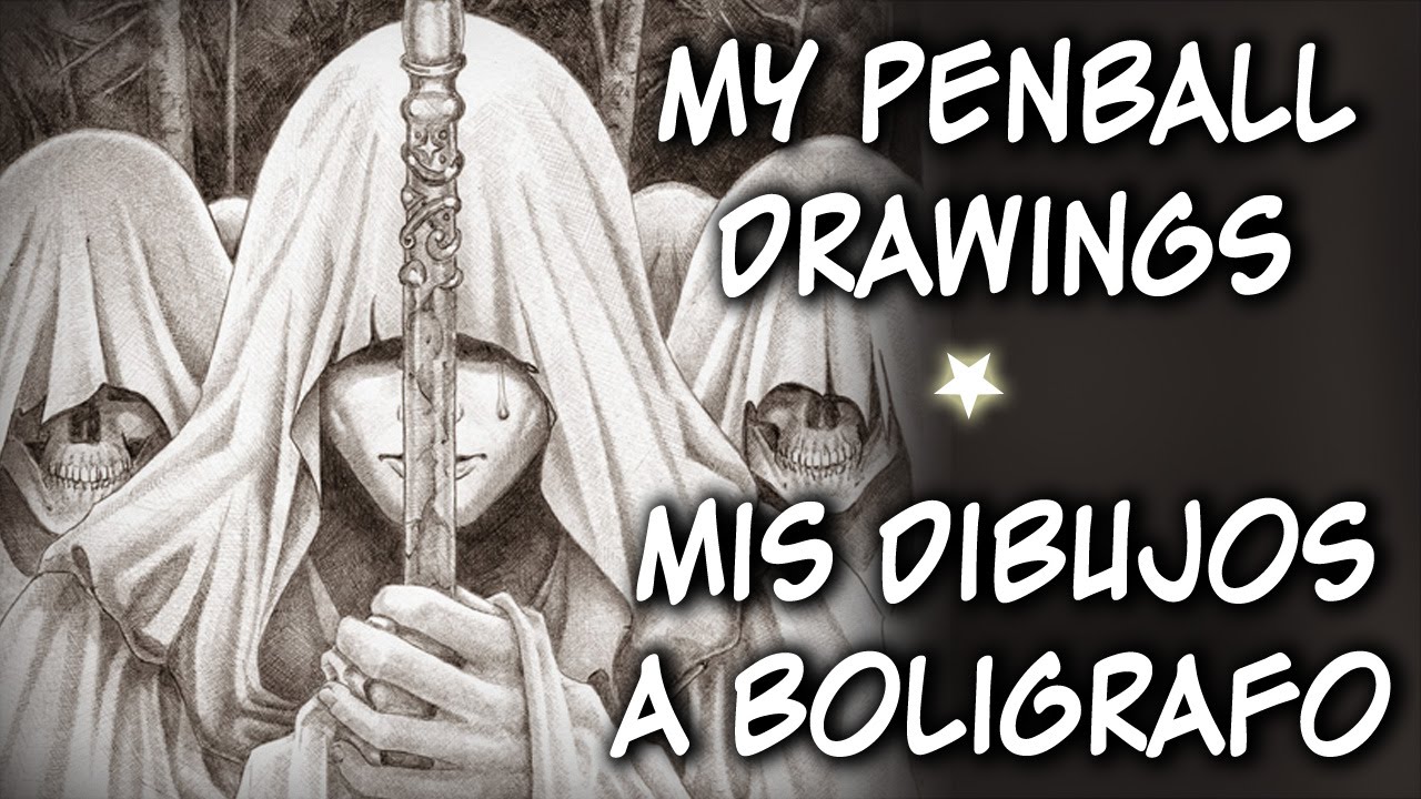 MIS DIBUJOS A BOLÍGRAFO BIC - MY BIC PEN DRAWINGS