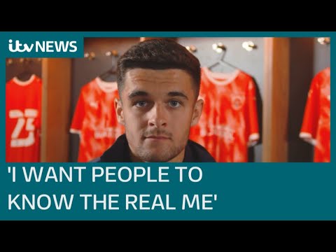 Blackpool's Jake Daniels becomes first active openly gay professional player in Britain | ITV News