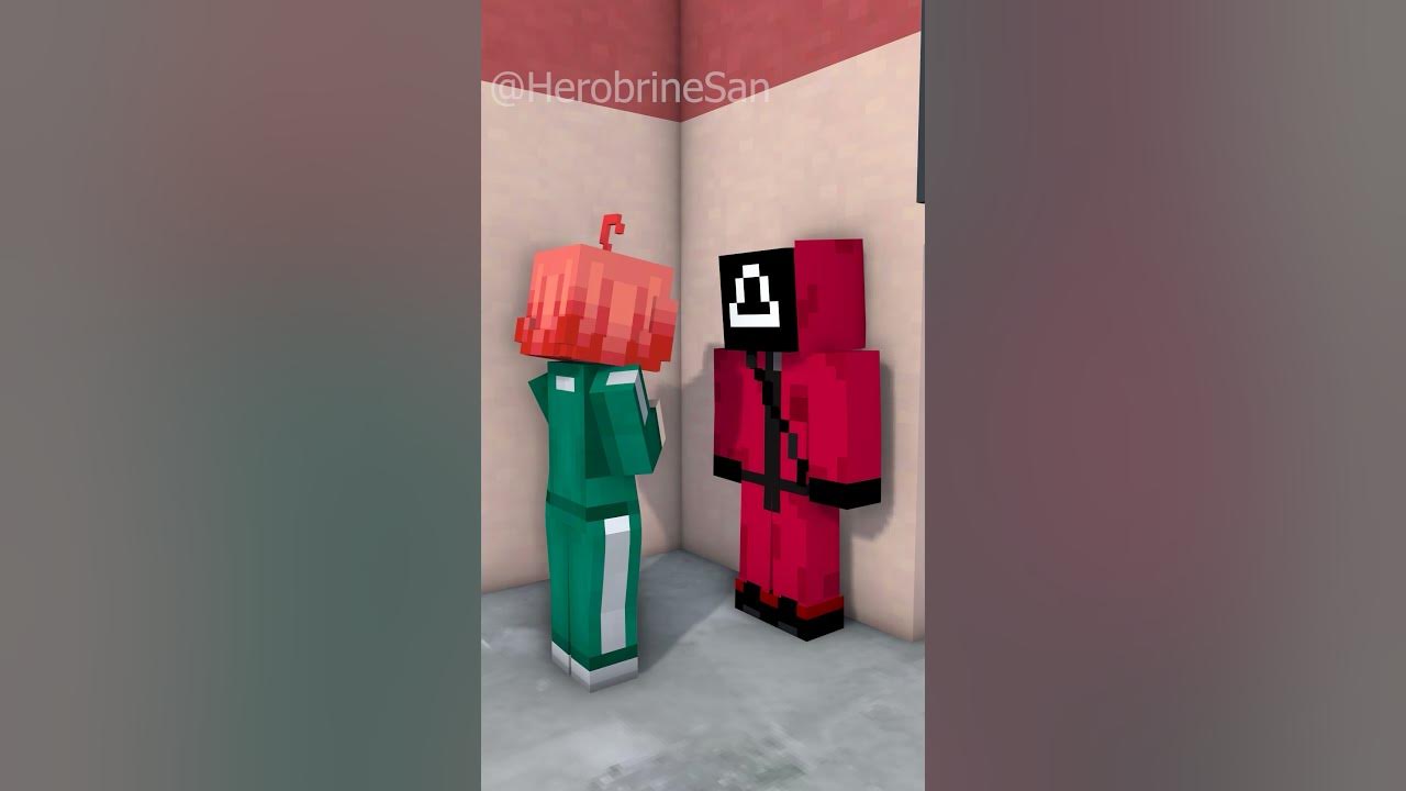 JJ & Mikey Play Mingle Game (SQUID GAME 2)- Minecraft Shorts Animation #animation #minecraft #games