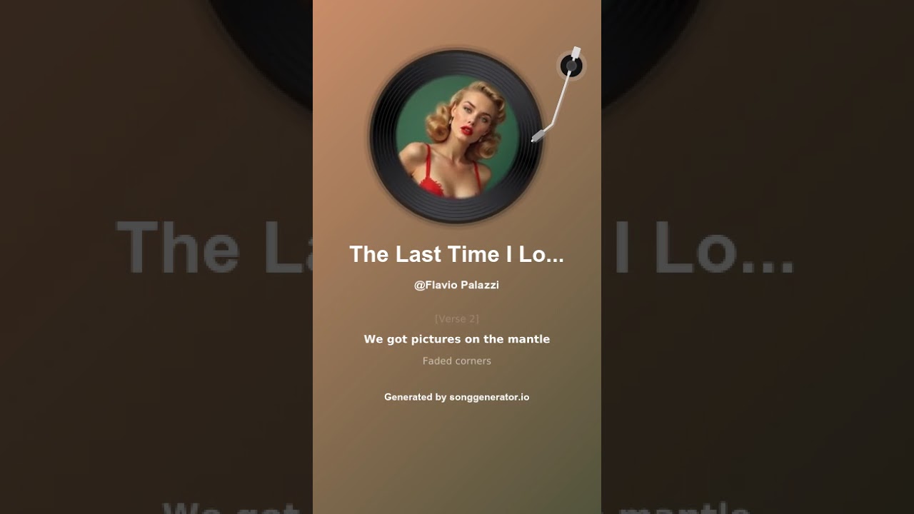 The Last Time I Loved You