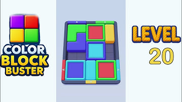 Color Block Buster Level 20 Walkthrough Solution