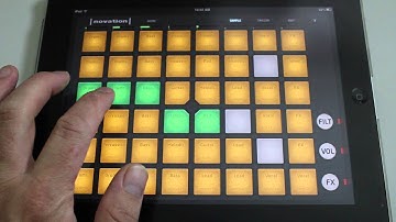 iPad Music App: Novation Launchpad