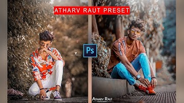 ATHARV RAUT brown color effect / atharv raut preset downlode - by Amit editz